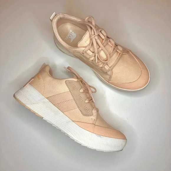 Sorel Women's Out N About III Low Sneaker Canvas Shoes size 8.5 - Picture 11 of 12